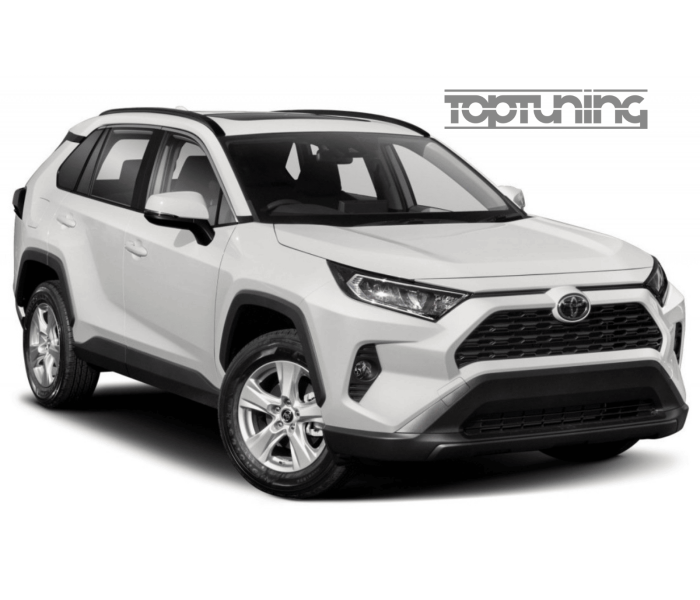 Рейлінги на дах Toyota LRAV4 (2019-2023) чорні