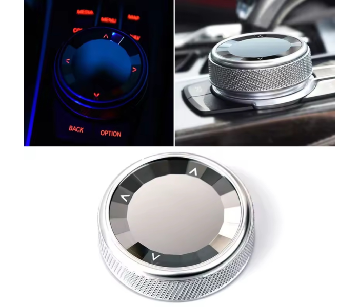 Накладка на кнопки мультимедійного центру BMW F20, F22, F30, F32 з системою CIC7
