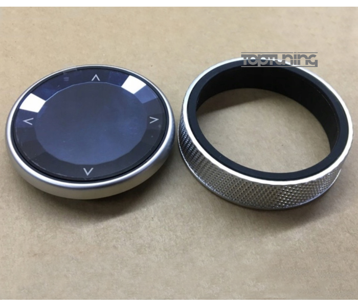 Накладка на кнопки мультимедійного центру BMW F20, F22, F30, F32 з системою CIC7