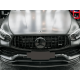 Емблема зірка чорний глянець + LED для Mercedes Benz GLC GLE GLS V-класу X253 W167 X167 W447
