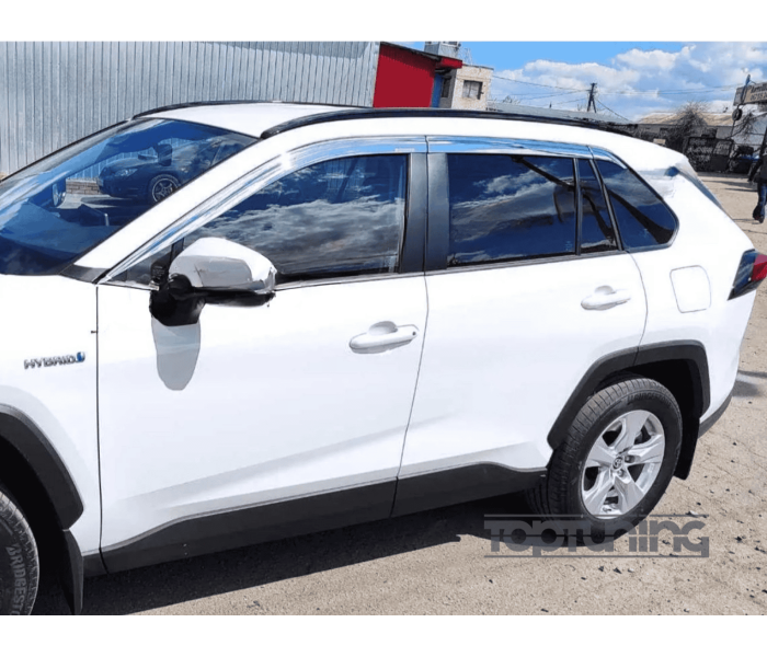 Рейлінги на дах Toyota LRAV4 (2019-2023) чорні