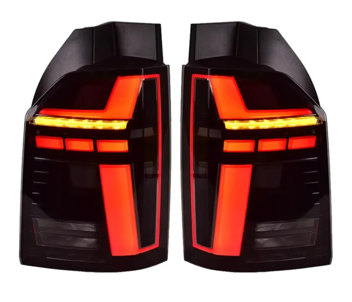 Оптика задня, світлодіодні ліхтарі VW Multivan T6 Caravelle SMOKE