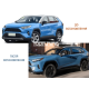 Рейлінги на дах Toyota LRAV4 (2019-2023) хром