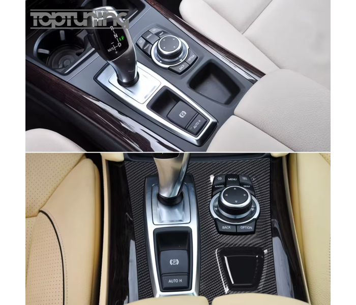 Накладка центральної панелі салону BMW X5 E70 / X6 E71 E72 (2010-2014 р.в.)