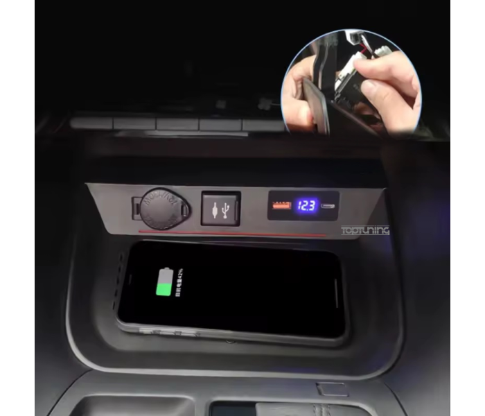 Бездротова автомобільна зарядка для Toyota RAV4