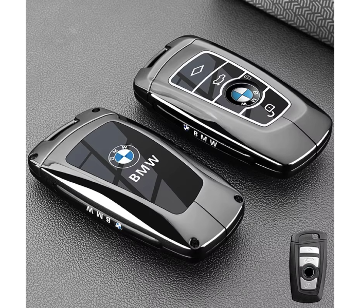 Чохол протектор на ключ для BMW F20 F30 F34 F32 F07 F10 F30 F06 M5 M6 F25 F26 сріблястий