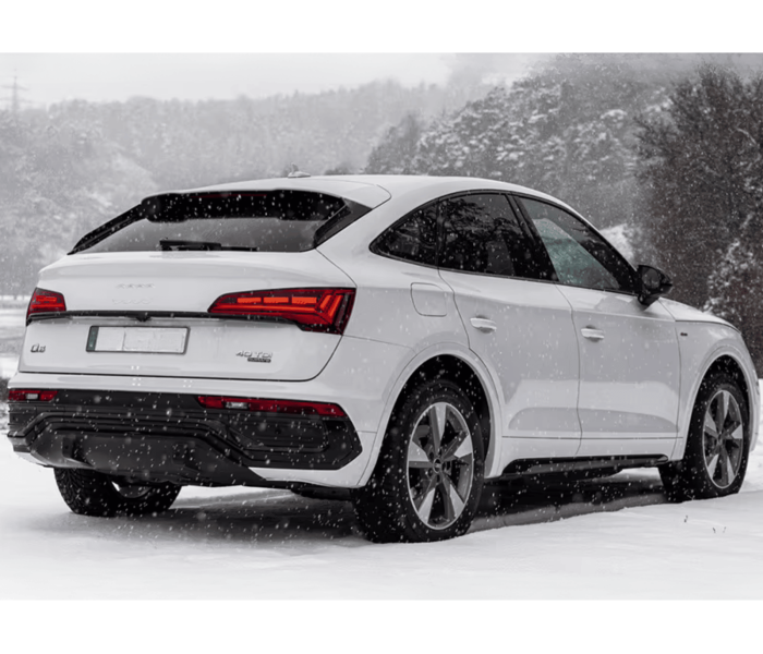 Оптика задня, ліхтарі на Audi Q5 (2018-2021) чрвоні