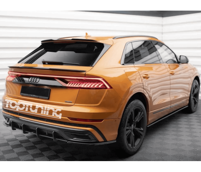 Накладки (дифузори) заднього бампера Audi Q8 S-line (18-23)