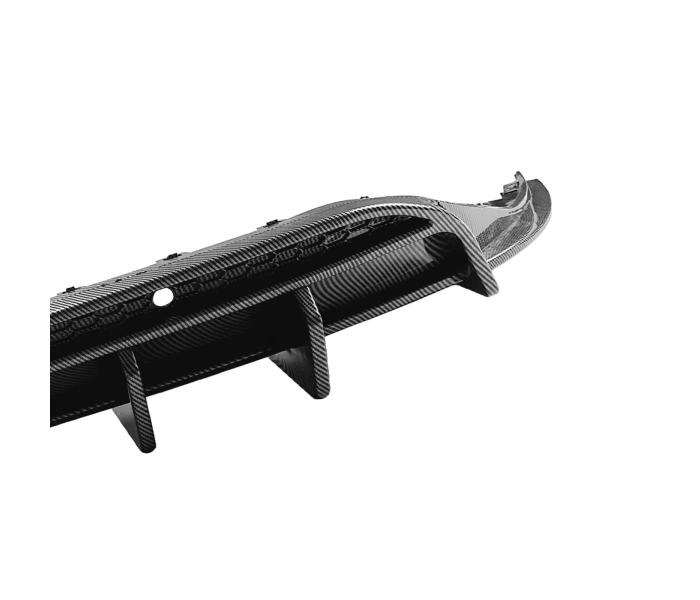 Накладка заднього бампера Volkswagen ID.3 чорний глянець (19-23 р.в.)