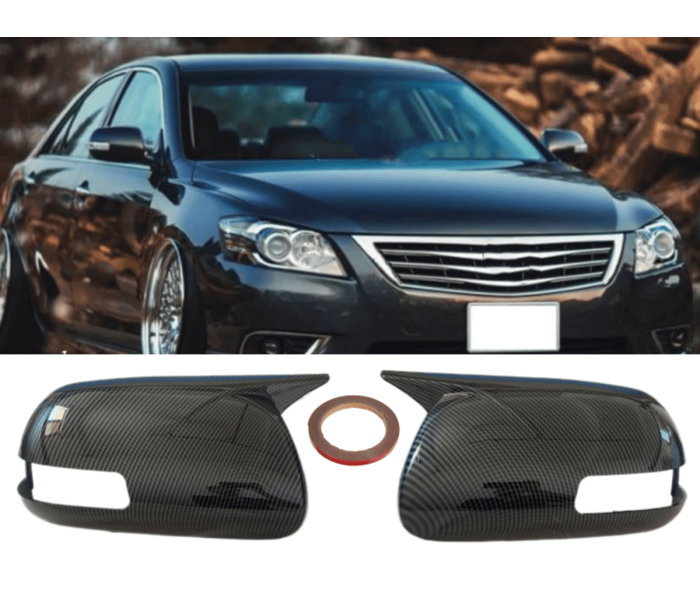Накладки на дзеркала Toyota Camry 40, Corolla , Avensis, Auris чорні