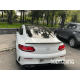 Спойлер ліп на багажник Mercedes-Benz C-class W205 купе (ABS-пластик) чорний глянець