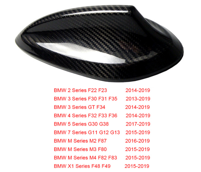 Акулячий плавник на дах BMW F22 F23 F30 F35 F34 F32 G30 G11 F80 F80 F48 Чорний