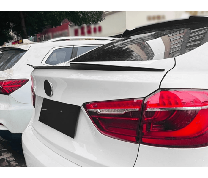 Спойлер на заднє скло BMW X6 F16 у стилі M4 (ABS-пластик) чорний глянець