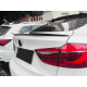Спойлер на заднє скло BMW X6 F16 у стилі M4 (ABS-пластик) чорний глянець