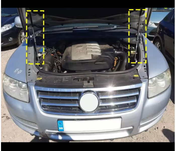 Газові стійки, передня опора капота VW Touareg 7L (2004-2010 р.в.)