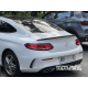 Спойлер ліп на багажник Mercedes-Benz C-class W205 купе (ABS-пластик) чорний глянець