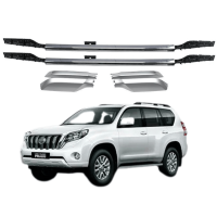 Рейлінги на дах Toyota Land CRUISER PRADO 150 (2010-2023) хром