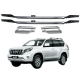 Рейлінги на дах Toyota Land CRUISER PRADO 150 (2010-2023) хром