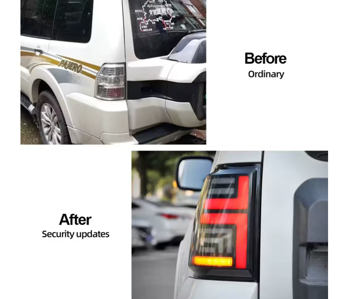 Оптика задня, світлодіодні ліхтарі Mitsubishi Pajero Montero V93 V97