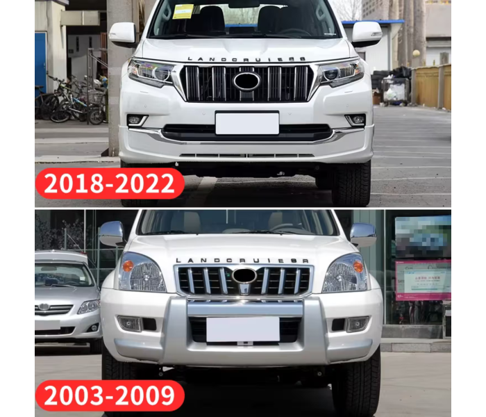 Наклейка-логотип на капот для Toyota Land Cruiser Prado 120 150