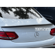 Спойлер ліп на багажник Mercedes-Benz C-class W205 купе (ABS-пластик) чорний глянець