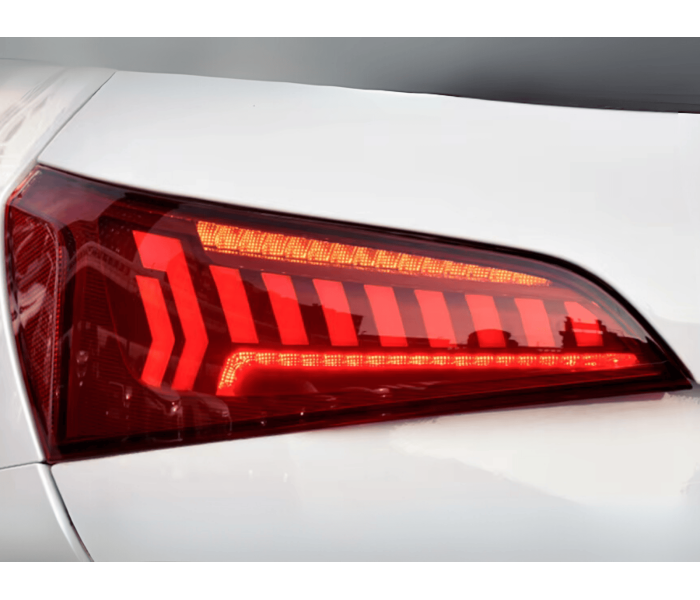 Оптика задня, ліхтарі на Audi Q5 Full Led (2008-2016) червоні