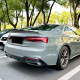 Спойлер на Audi A5 Coupe стиль S5 чорний глянсовий ABS-пластик (2016-...)