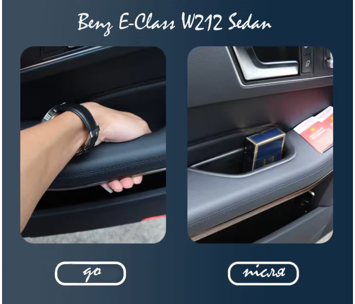 Органайзер на передні дверні ручки Mercedes E-Class W212 Sedan