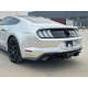 Накладка заднього бампера Ford Mustang MK6.5 Чорний глянець (ABS-пластик)