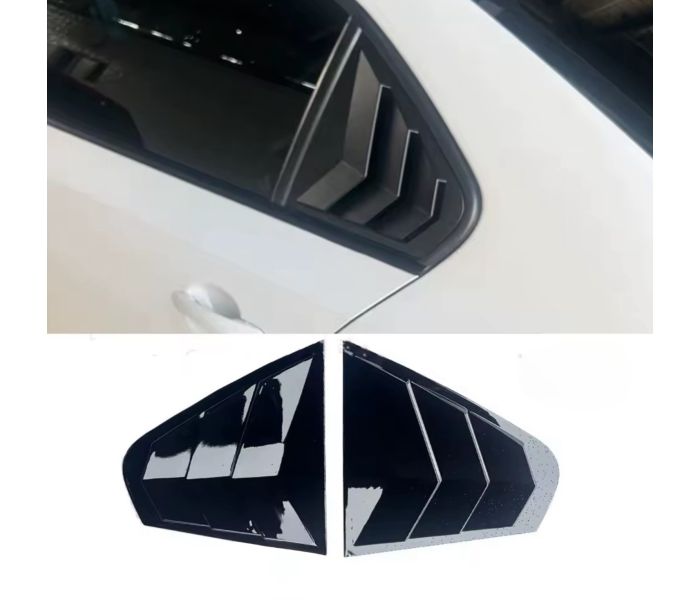 Накладки (зябра) на вікна задніх дверей VW Jetta Mk6 (2012-2018)