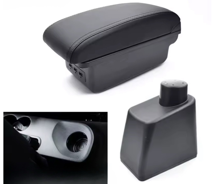 Авомобільний підлокотник, центральна консоль з usb портами для  Renault Captur (2011-2017)