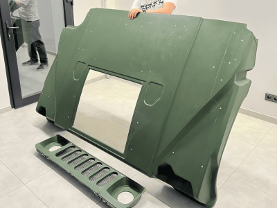 Капот на HUMMER M998 HMMWV ХАМВИ под покраску