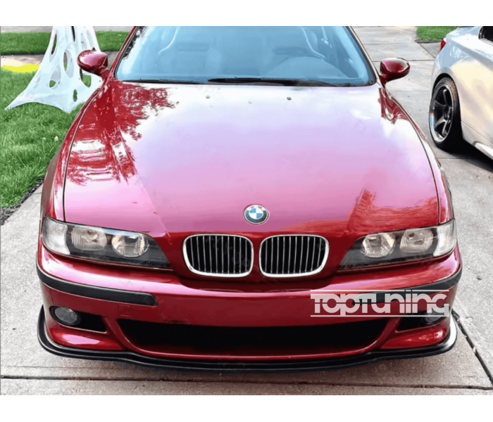 Накладка передня HV Стиль для BMW 5 серії M5 E39 чорний глянець