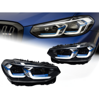 Оптика передня, світлодіодні фари BMW X3 G01 F97 / X4 G02 F98 на штатний ксенон