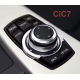 Накладка на кнопки мультимедійного центру BMW F20, F22, F30, F32 з системою CIC7
