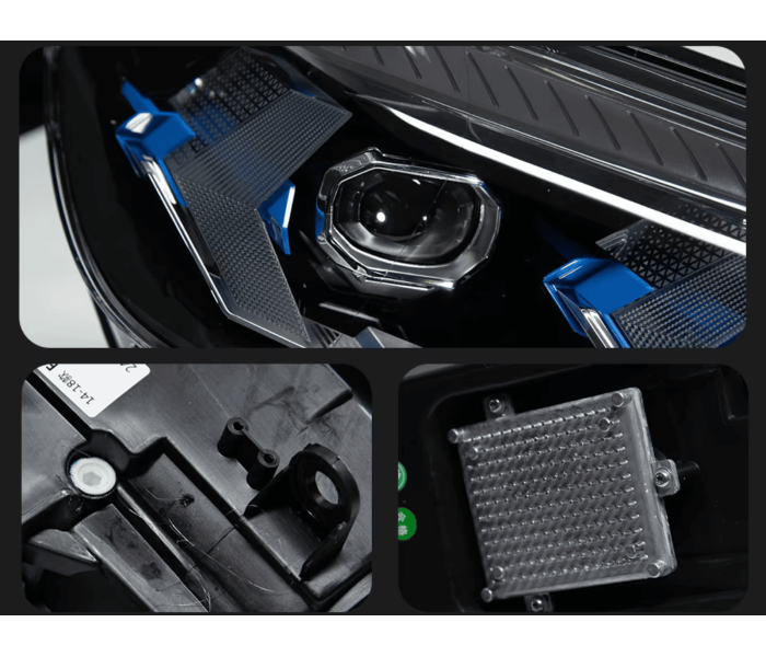 Оптика передня, фари BMW X5 F15 / X6 F16 LED з лінзою