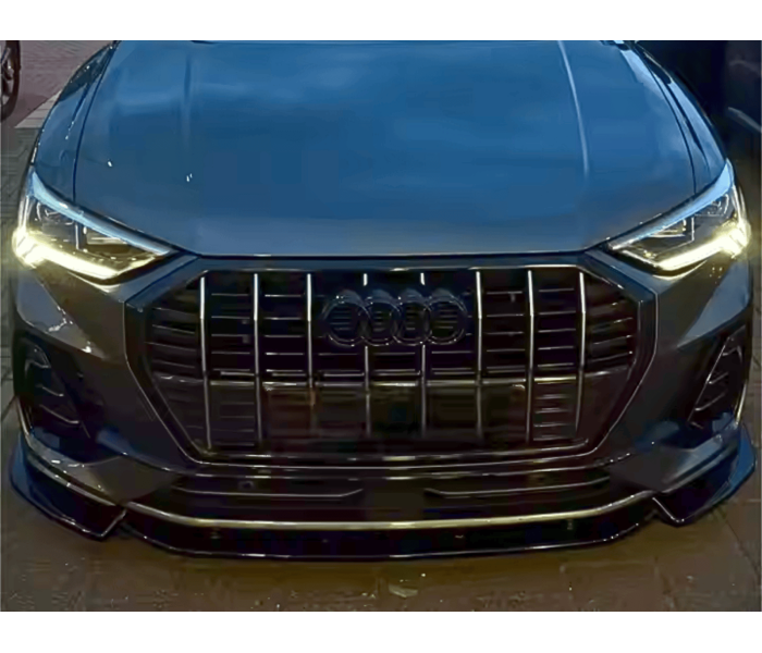 Накладка переднього бампера Audi Q3 MK2 F3 TFSI TDI S-Line (19-25 р.в.)