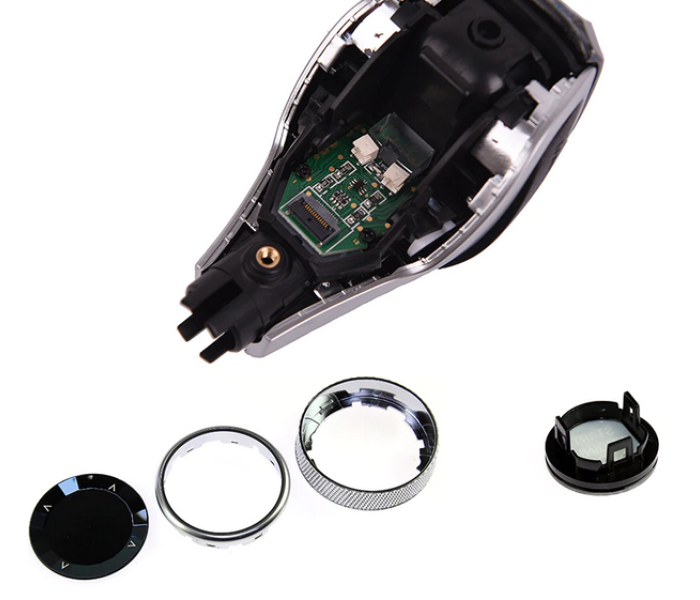 Розкішна кришталева ручка передач + комплект кнопок BMW X5 F15/F16 (логотип M)