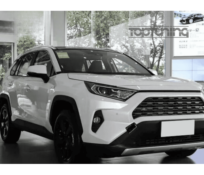 Рейлінги на дах Toyota LRAV4 (2019-2023) хром