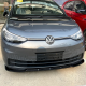 Накладка переднього бампера (дифузор) у чорному глянці на Volkswagen ID.3 (2019-2022)