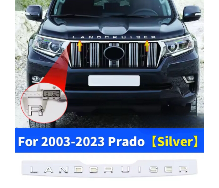 Наклейка-логотип на капот для Toyota Land Cruiser Prado 120 150