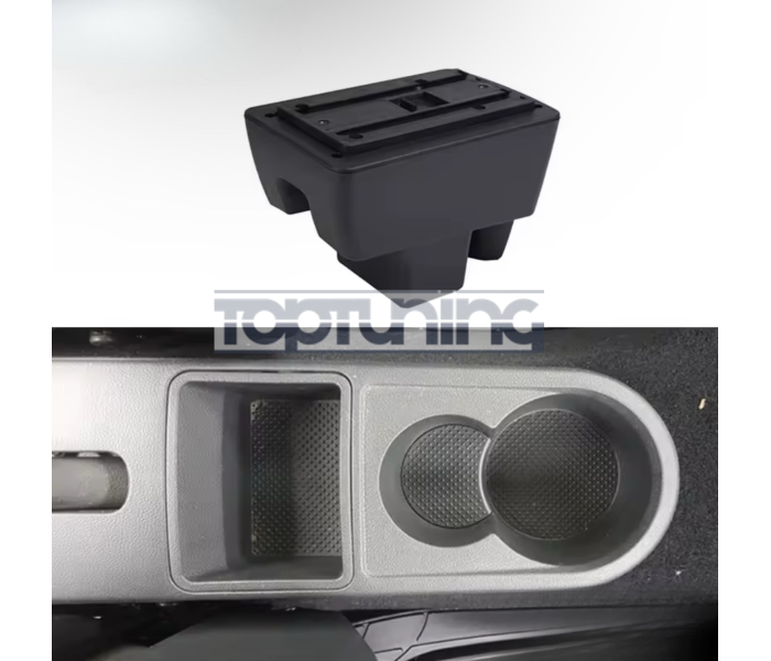 Авомобільний підлокотник-органайзер з USB портами для Skoda Rapid (2013-2018)