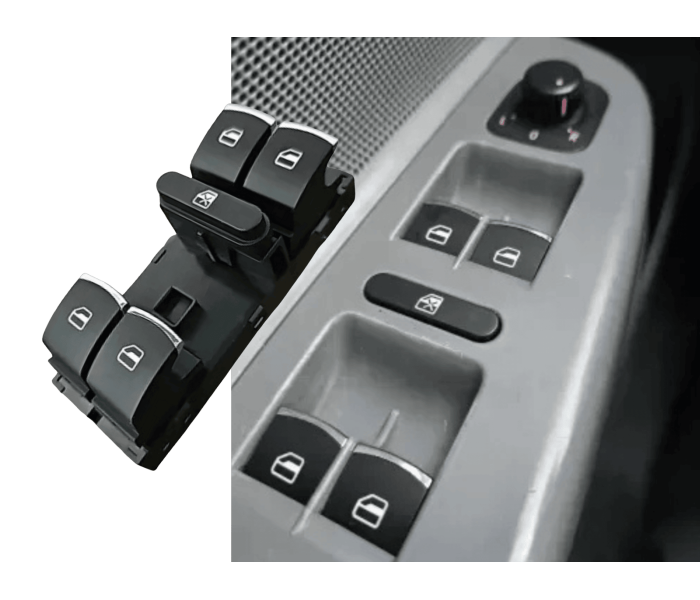 Блок конопок склопідіймача VW BORA / BEETLE / Golf 4 / Jetta 4 / Passat B5