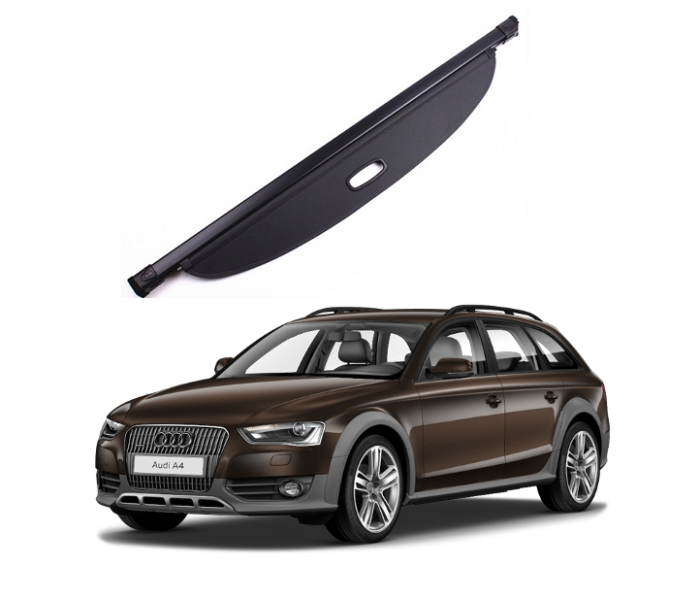 Задня накладка (шторка, полка) багажника Audi A4 B8 універсал (08-15 р.в.)