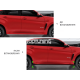 Пороги, накладки на пороги BMW X6 F16 (2014-2019) чорний глянець