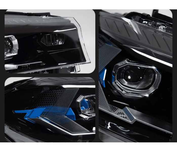 Оптика передня, фари BMW X5 F15 / X6 F16 LED з лінзою