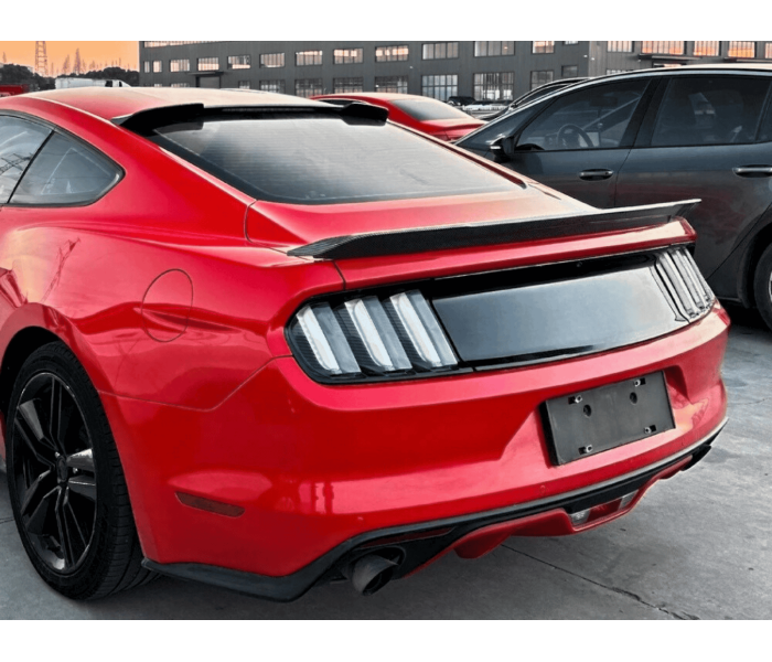 Спойлер багажника Ford Mustang MK6 чорний глянець (15-22 р.в.)