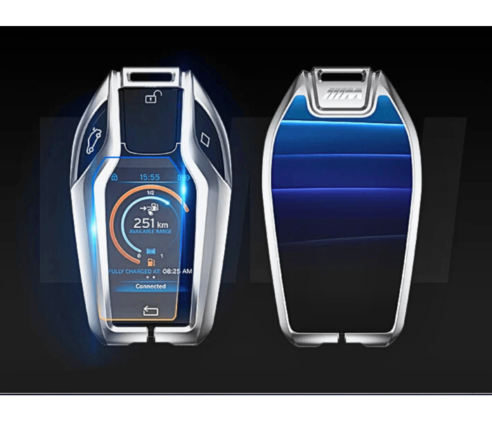Чохол на ключ для BMW G11 G12 G30 G31 G32 I15 G01 G02 G05 X5 G07 X7 світлодіодний дісплей