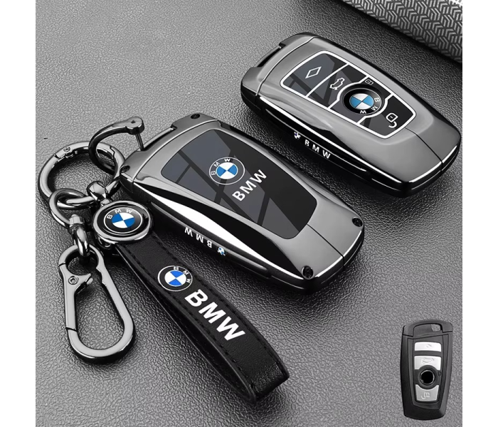 Чохол протектор на ключ для BMW F20 F30 F34 F32 F07 F10 F30 F06 M5 M6 F25 F26 сріблястий