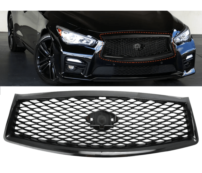 Решітка радіатора без значка Infiniti Q50 Q50S (2014-2017)